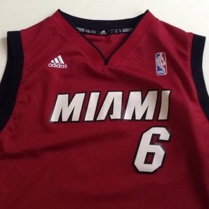 Lebron James Miami Heat basketball jersey